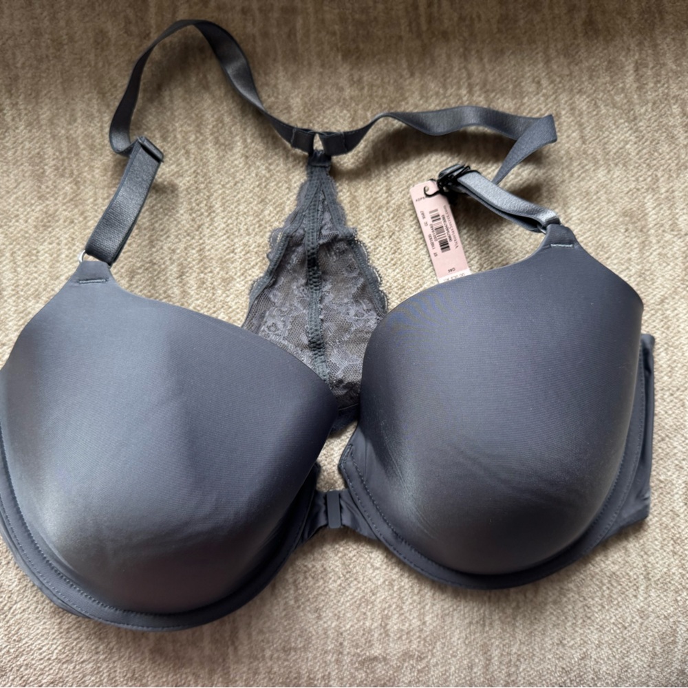 Victoria's Secret Charcoal Lace Bra